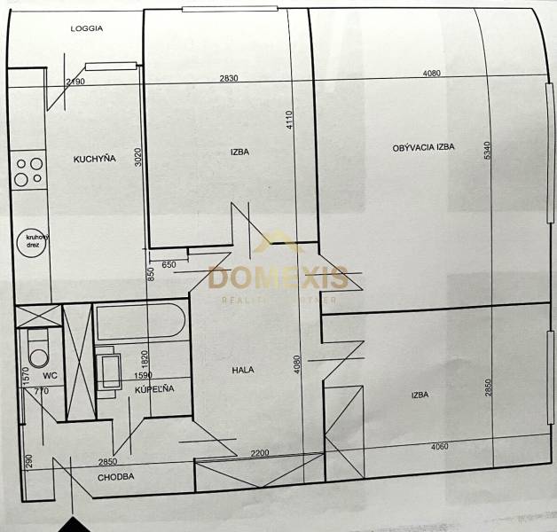 Prenájom 3 izbový byt +lodžia, Furdekova ulica, Bratislava V Petržalka