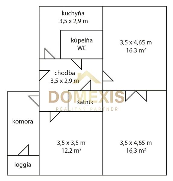 Prenájom pekný 3 izbový byt, Súmračná ulica, Bratislava II. Ružinov